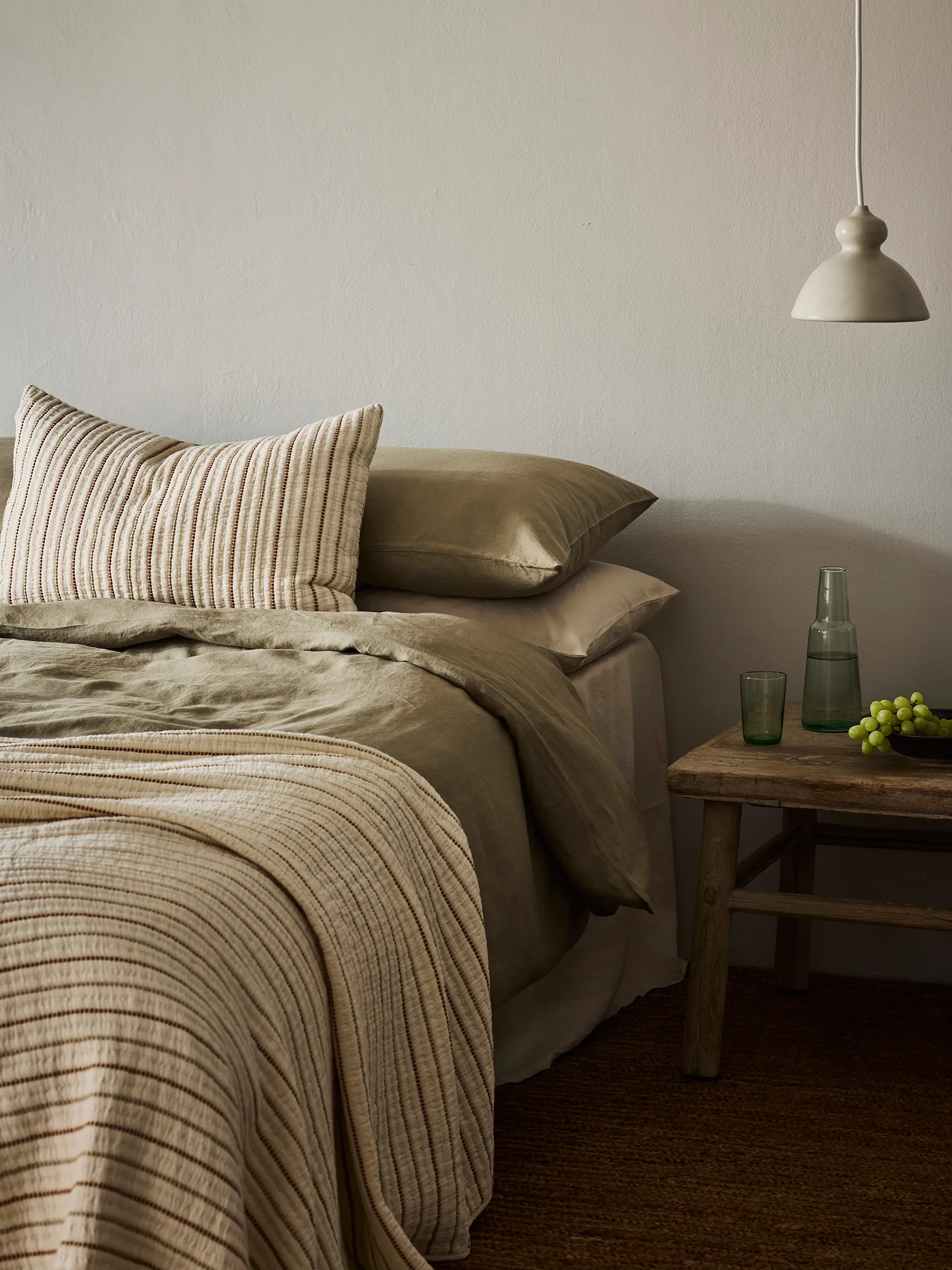 Lola päiväpeitto 140x200 cm, Off-white Tell Me More