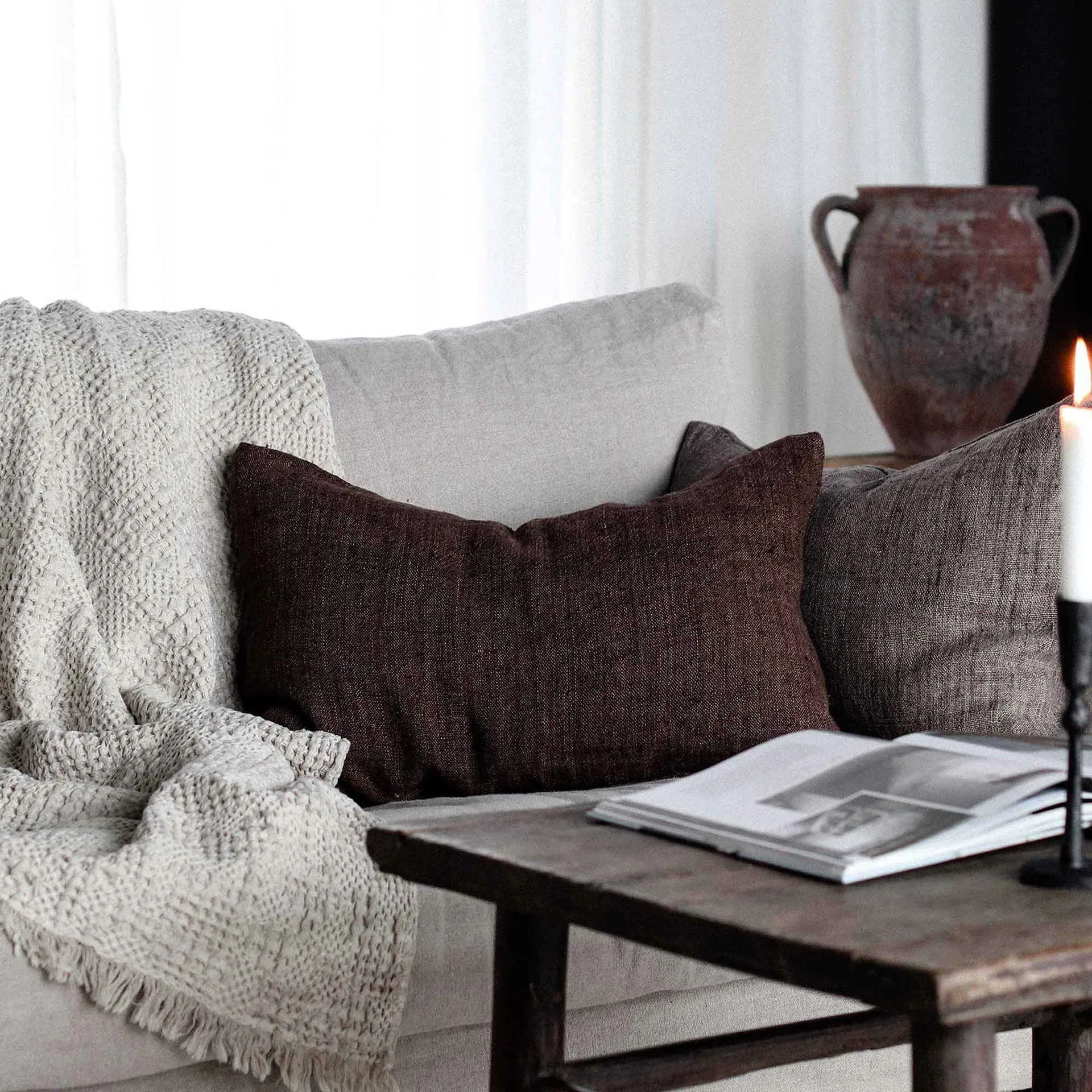 Monti viltti 140x200 cm, Sand beige Tell Me More