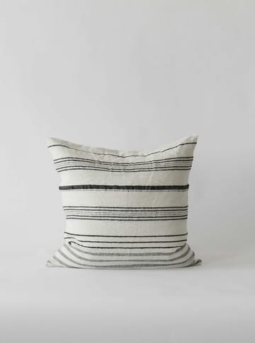 Noelle tyynynpäällinen pellava 50 x 50 cm - White/black - Tell Me More