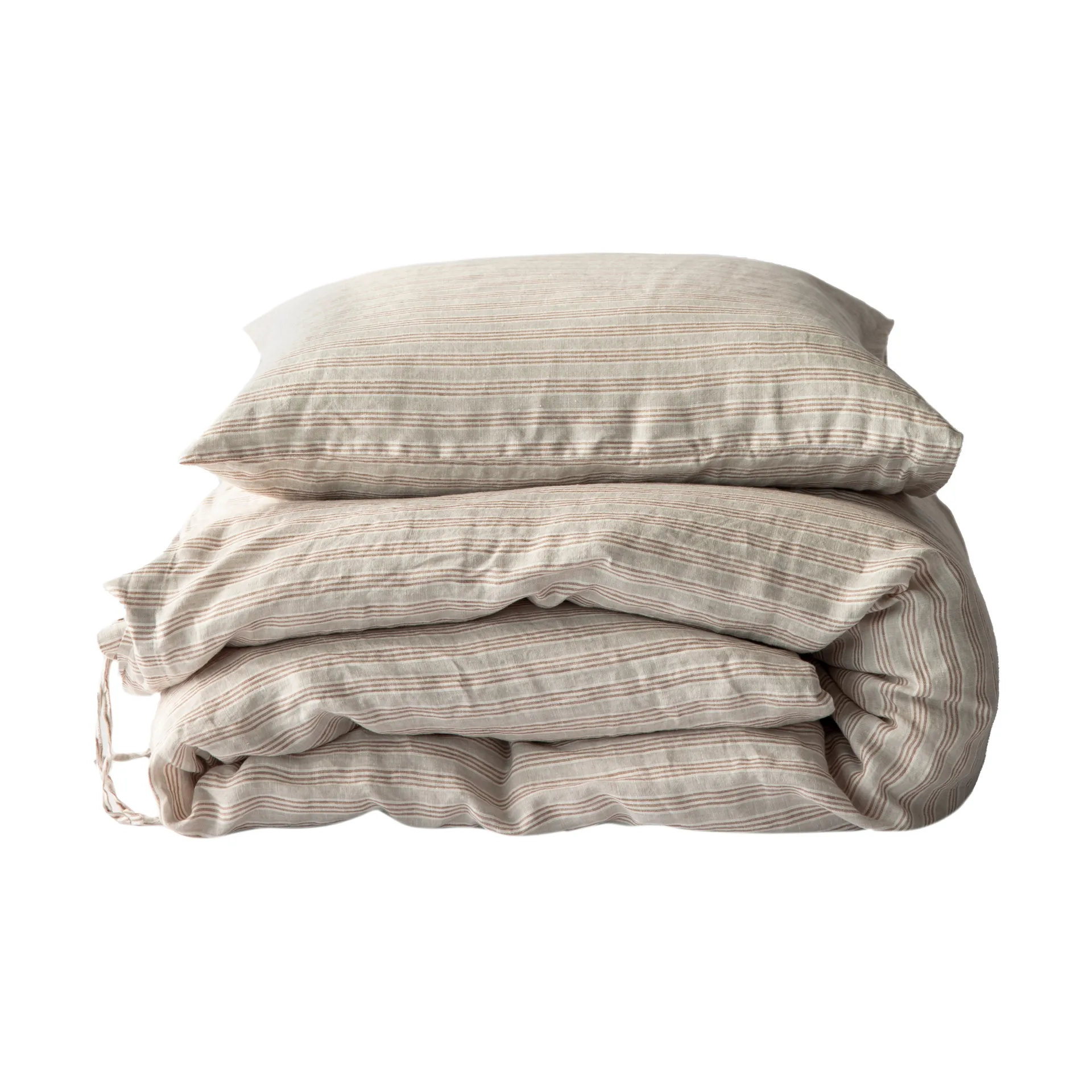 Pussilakana pellava 150 x 200 cm, Pähkinäraita Tell Me More