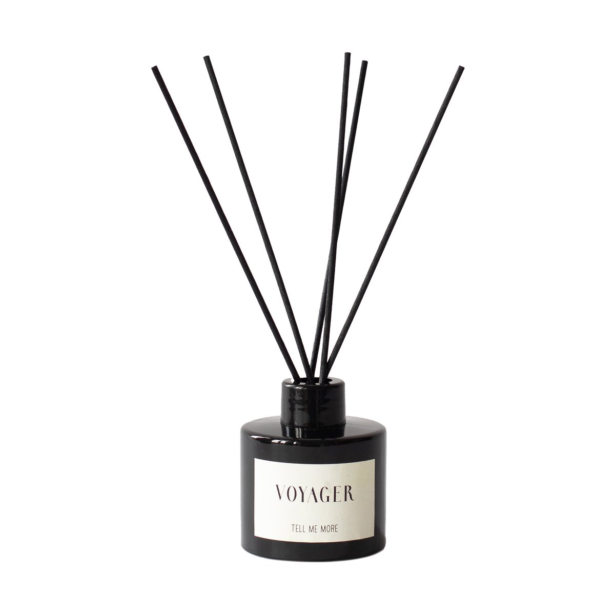 Tell Me More tuoksutikut 100 ml Voyager | Skandinaavinen Sisustus | Tuoksukynttilät & Tuoksutikut | Musta