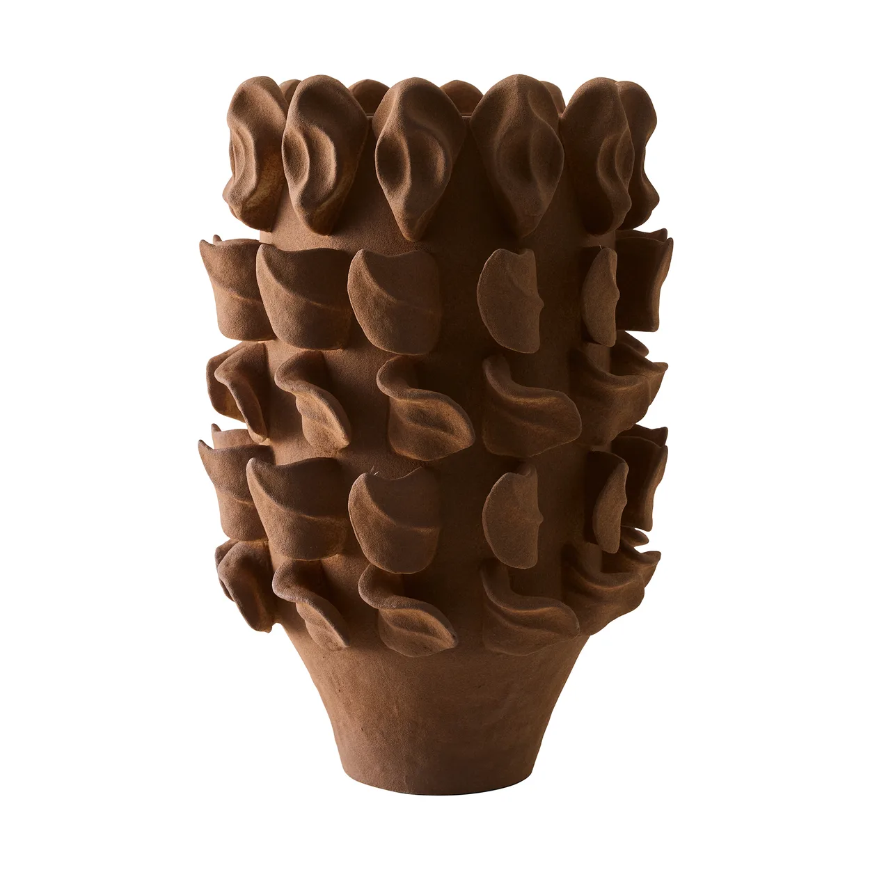 Tell Me More Terra-maljakko large Ruskea