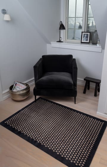 Dots käytävämatto - Black-sand, 90 x 130 cm - tica copenhagen