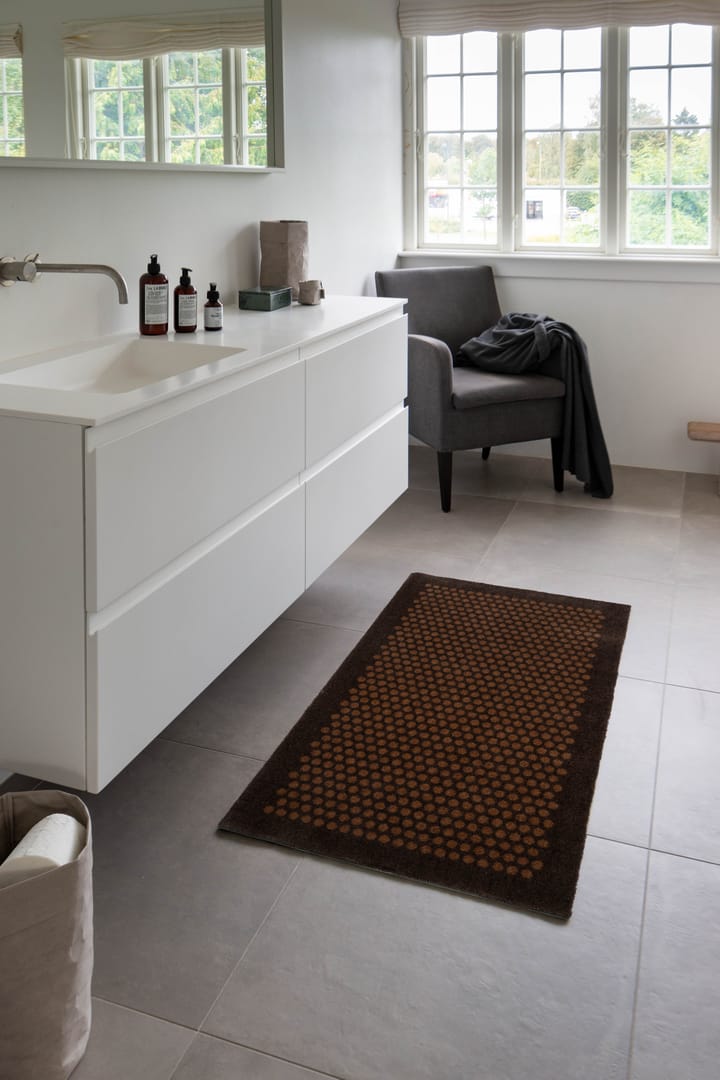 Dots käytävämatto, Cognac-brown, 67x120 cm tica copenhagen