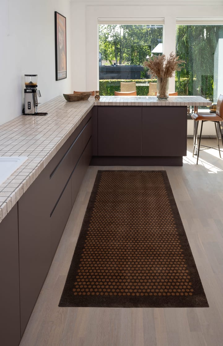 Dots käytävämatto, Cognac-brown, 90x200 cm tica copenhagen