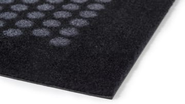 Dots ovimatto - Black, 40 x 60 cm - tica copenhagen