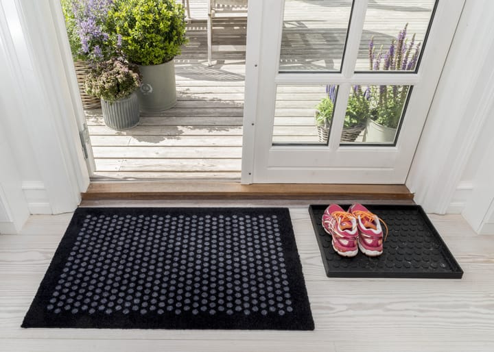 Dots ovimatto, Black, 60 x 90 cm tica copenhagen