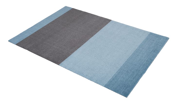 Stripes by tica, vaakasuuntainen, käytävämatto, Blue-steel grey, 90 x 130 cm tica copenhagen