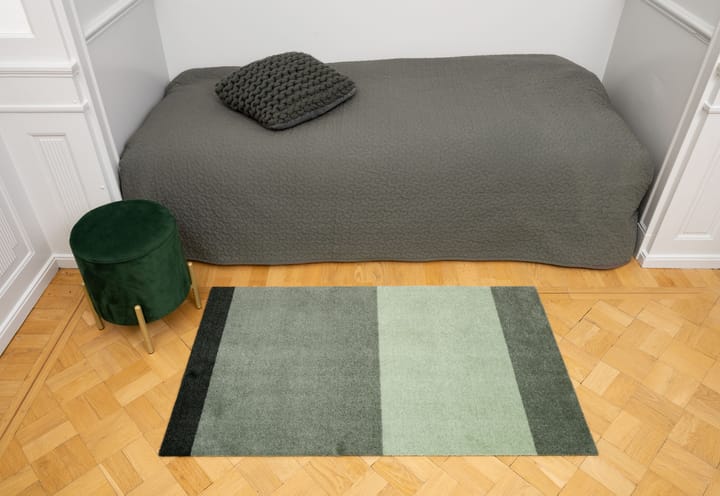 Stripes by tica, vaakasuuntainen, käytävämatto - Green, 67 x 120 cm - tica copenhagen