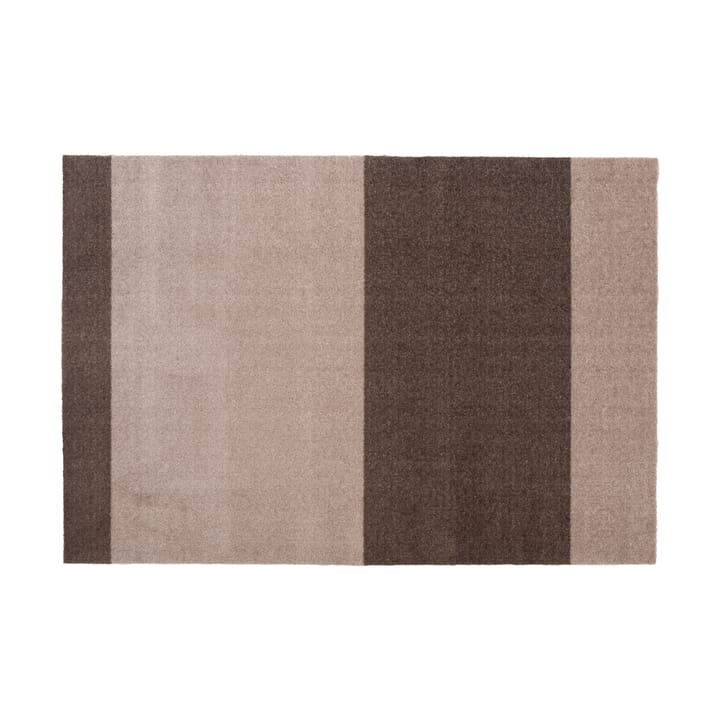 Stripes by tica, vaakasuuntainen, käytävämatto - Sand-brown, 90 x 130 cm - Tica copenhagen