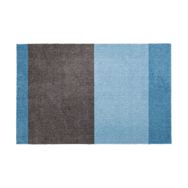 Stripes by tica, vaakasuuntainen, ovimatto - Blue-steel grey, 60 x 90 cm - Tica copenhagen