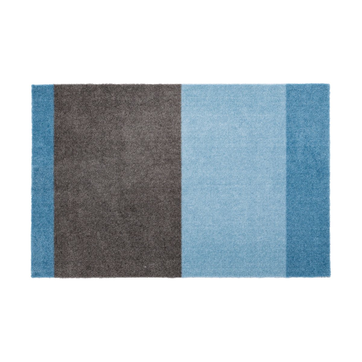 tica copenhagen Stripes by tica vaakasuuntainen ovimatto Blue-steel grey 60 x 90 cm