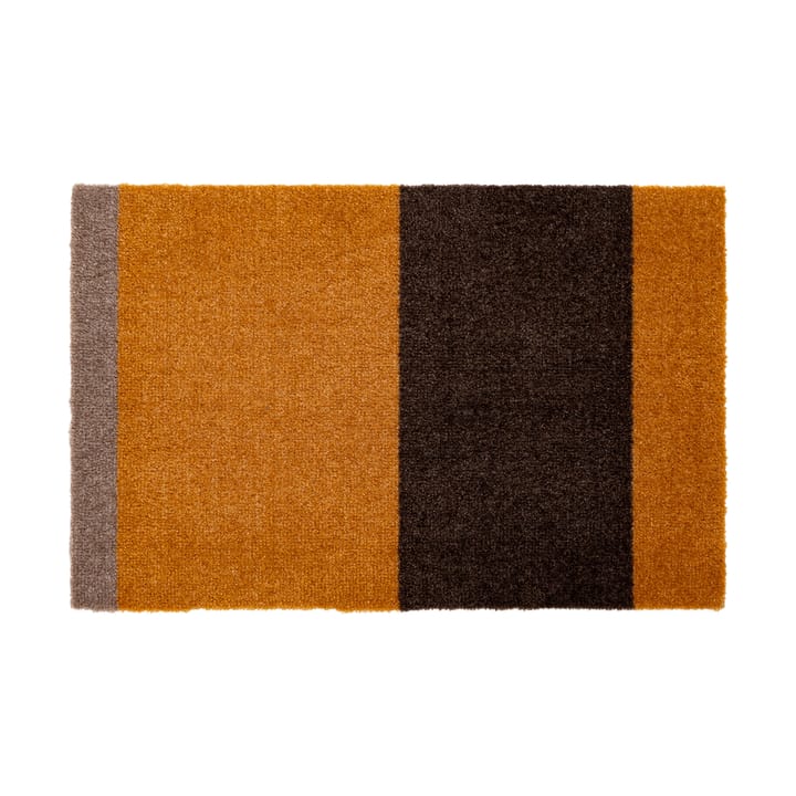 Stripes by tica, vaakasuuntainen, ovimatto - Dijon-brown-sand, 40 x 60 cm - Tica copenhagen