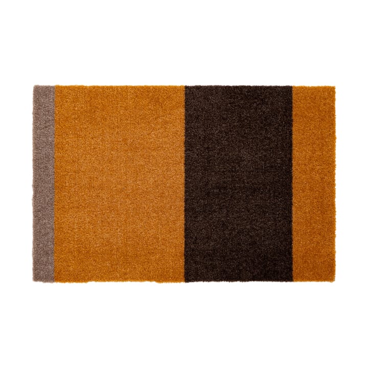 Stripes by tica, vaakasuuntainen, ovimatto - Dijon-brown-sand, 40 x 60 cm - tica copenhagen