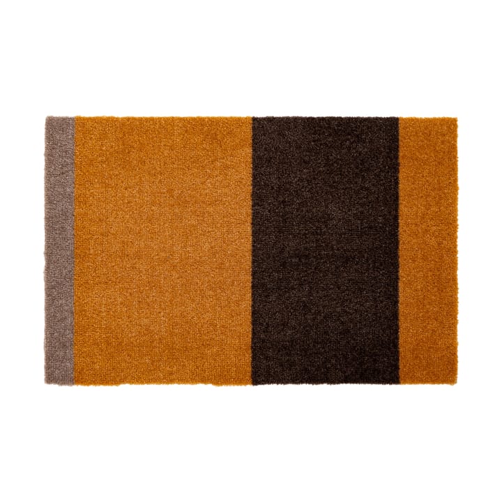 Stripes by tica, vaakasuuntainen, ovimatto - Dijon-brown-sand, 40 x 60 cm - Tica copenhagen