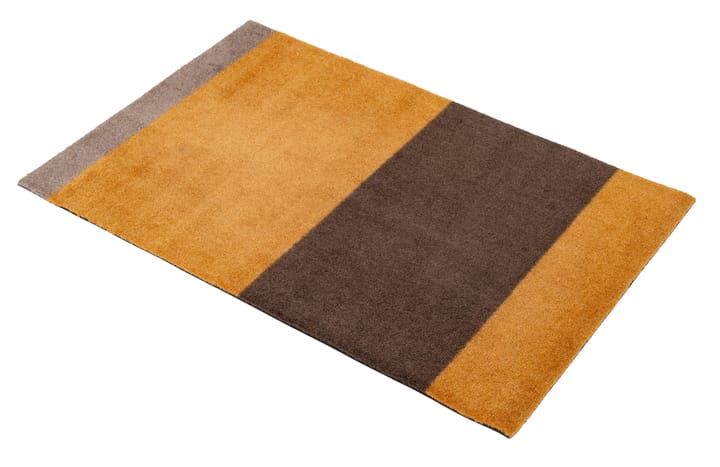 Stripes by tica, vaakasuuntainen, ovimatto, Dijon-brown-sand, 60 x 90 cm tica copenhagen