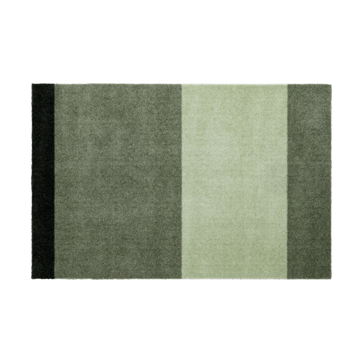 tica copenhagen Stripes by tica vaakasuuntainen ovimatto Green 60 x 90 cm