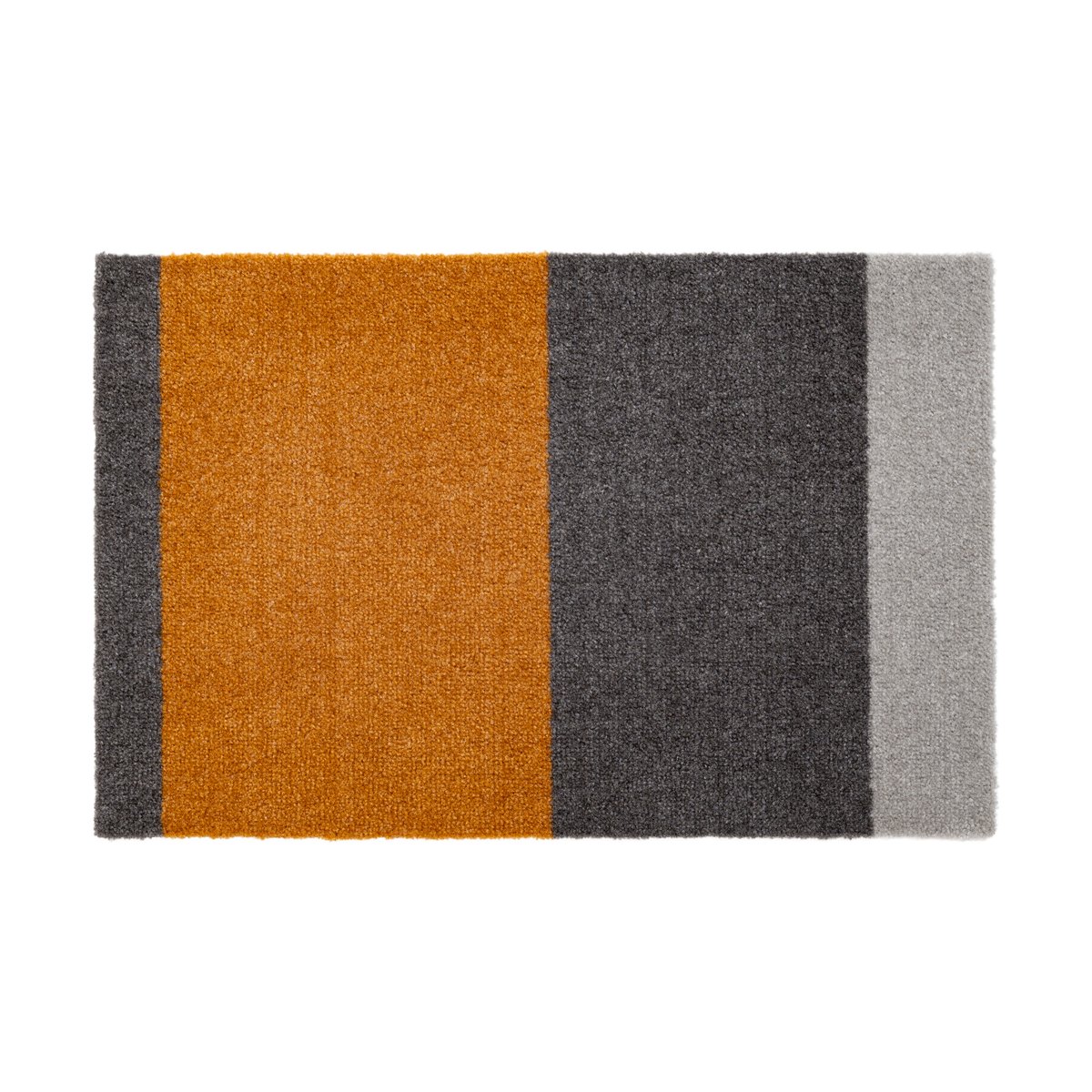 tica copenhagen Stripes by tica, vaakasuuntainen, ovimatto Grey-grey-dijon, 40 x 60 cm