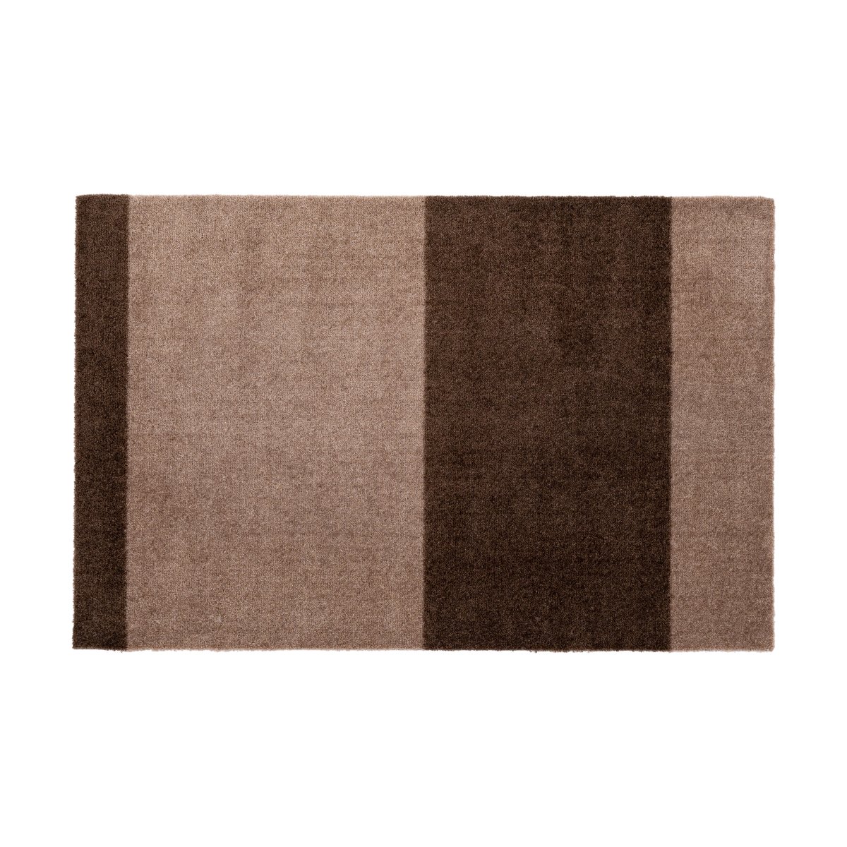 tica copenhagen Stripes by tica vaakasuuntainen ovimatto Sand-brown 60 x 90 cm