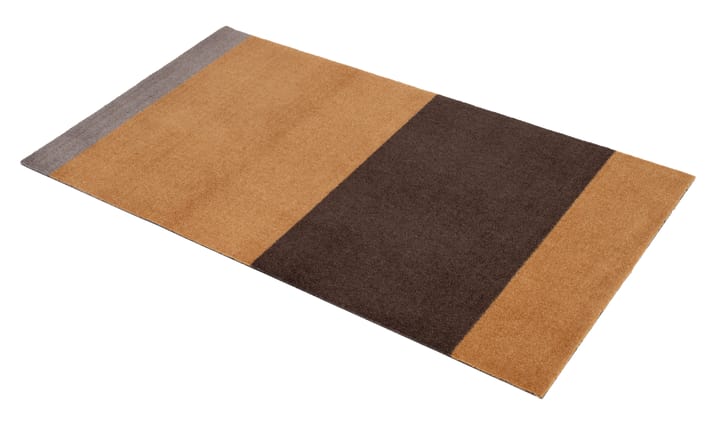 Stripes käytävämatto vaakasuuntainen, Dijon-brown-sand, 67 x 120 cm tica copenhagen