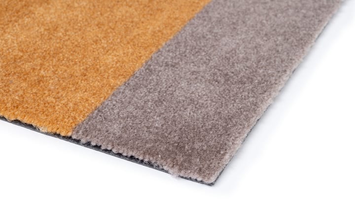 Stripes käytävämatto vaakasuuntainen, Dijon-brown-sand, 67 x 120 cm tica copenhagen