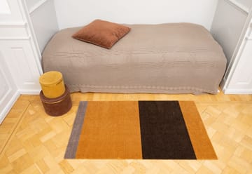 Stripes käytävämatto vaakasuuntainen - Dijon-brown-sand, 67 x 120 cm - tica copenhagen