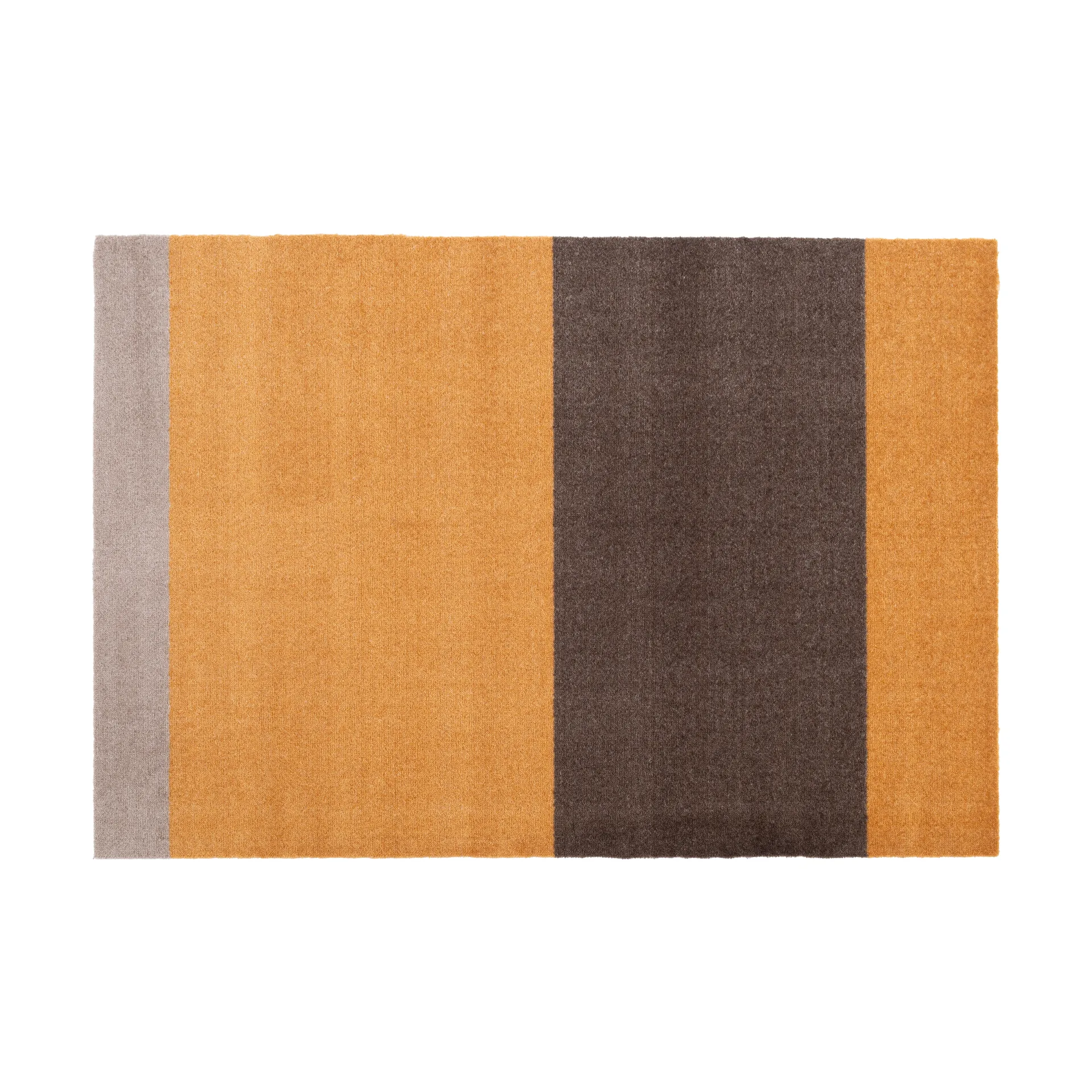 Stripes käytävämatto vaakasuuntainen, Dijon-brown-sand, 90 x 130 cm tica copenhagen