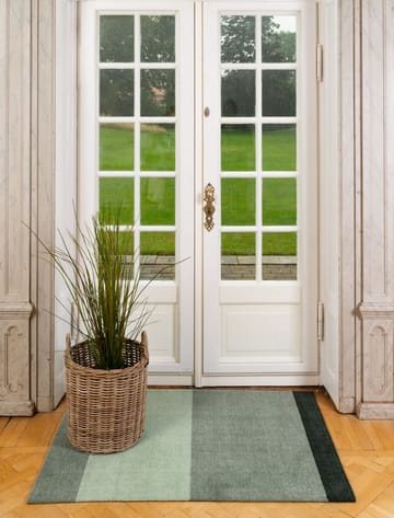 Stripes käytävämatto vaakasuuntainen - Green, 90 x 130 cm - tica copenhagen