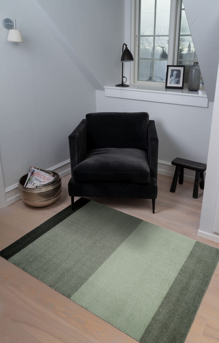 Stripes käytävämatto vaakasuuntainen, Green, 90 x 130 cm tica copenhagen
