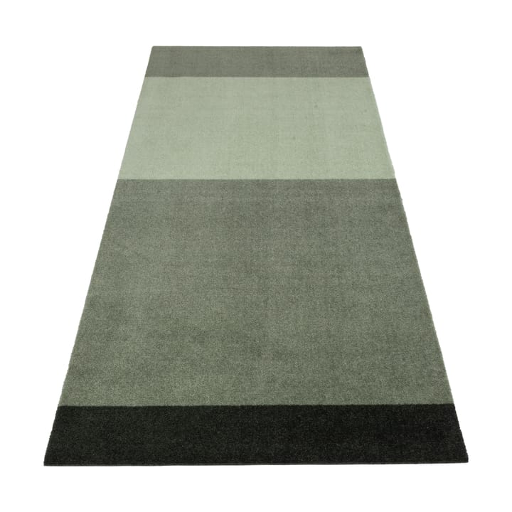 Stripes käytävämatto vaakasuuntainen - Green, 90 x 200 cm - Tica copenhagen