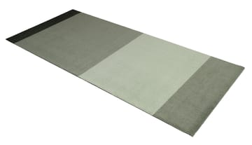 Stripes käytävämatto vaakasuuntainen - Green, 90 x 200 cm - tica copenhagen