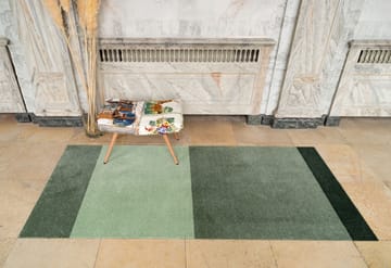 Stripes käytävämatto vaakasuuntainen - Green, 90 x 200 cm - tica copenhagen
