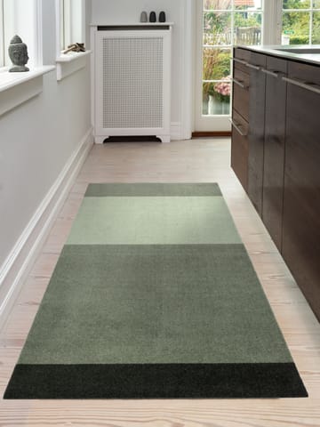 Stripes käytävämatto vaakasuuntainen - Green, 90 x 200 cm - tica copenhagen