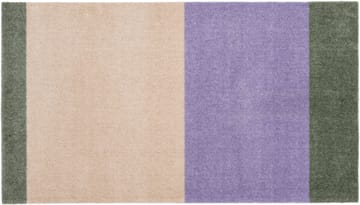 Stripes käytävämatto vaakasuuntainen - Lilac-ivory-green, 67x120 cm - tica copenhagen