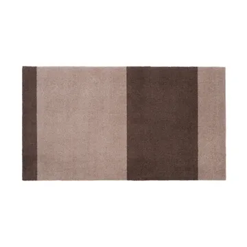 Stripes käytävämatto vaakasuuntainen - Sand-brown, 67 x 120 cm - tica copenhagen