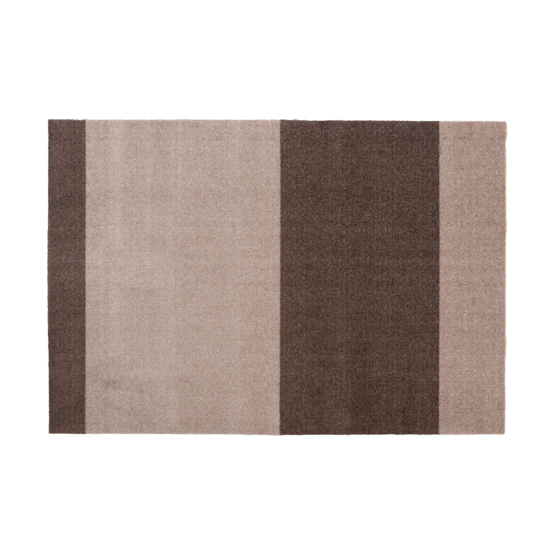 Stripes käytävämatto vaakasuuntainen, Sand-brown, 90 x 130 cm tica copenhagen