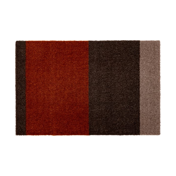 Stripes ovimatto vaakasuuntainen - Brown-terrakotta, 40 x 60 cm - Tica copenhagen