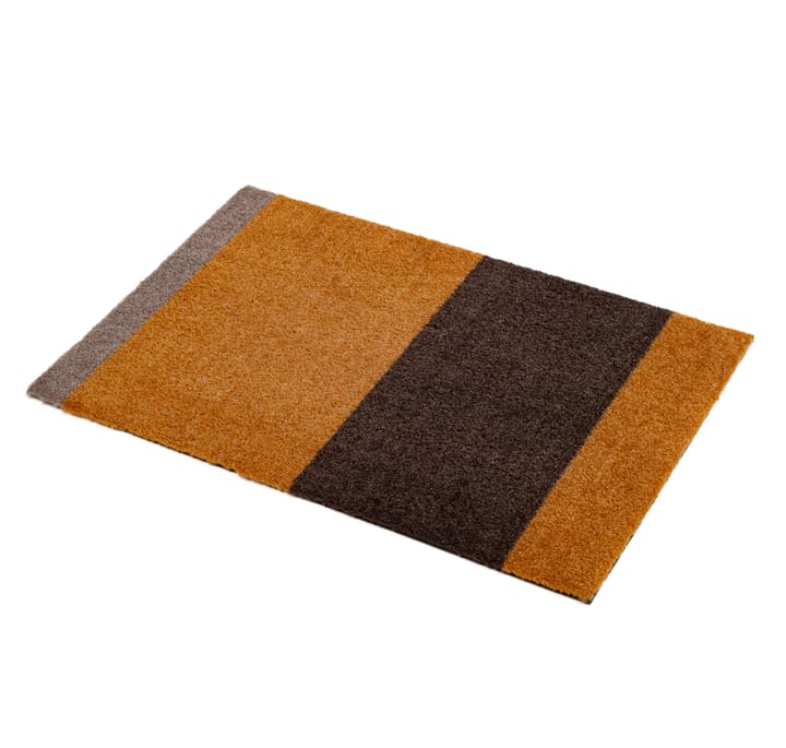Stripes ovimatto vaakasuuntainen, Dijon-brown-sand, 40 x 60 cm tica copenhagen