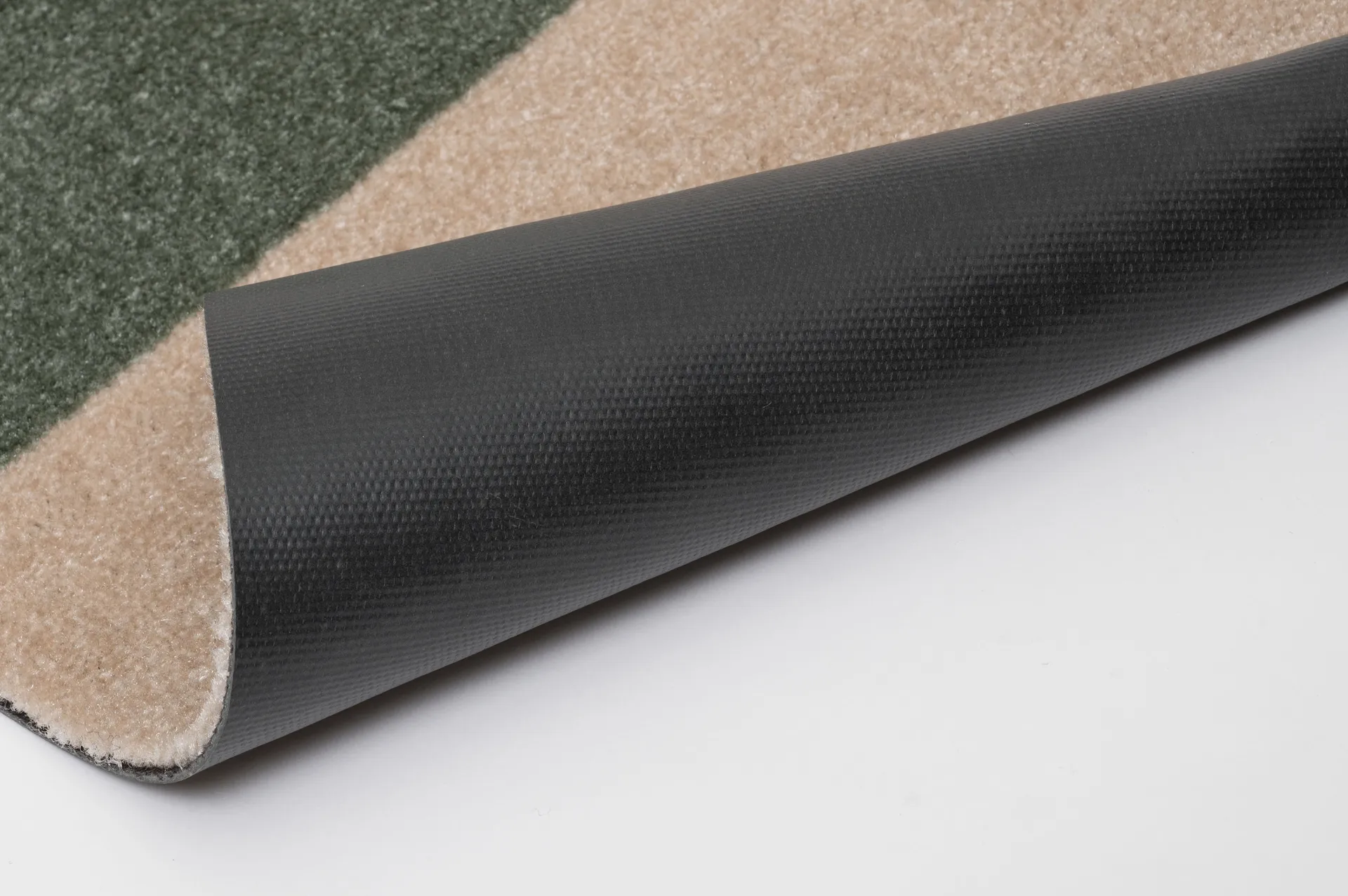 Stripes ovimatto vaakasuuntainen, Green-ivory-bordeaux, 60x90 cm tica copenhagen