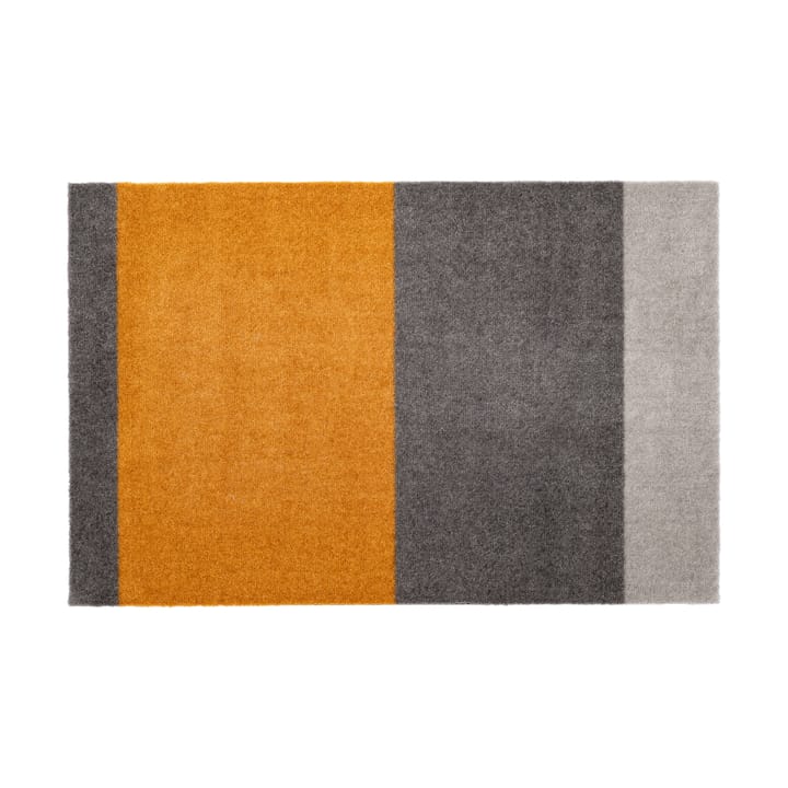 Stripes ovimatto vaakasuuntainen - Grey-grey-dijon, 60 x 90 cm - Tica copenhagen