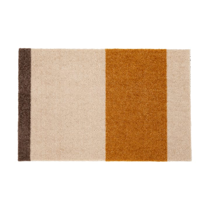 Stripes ovimatto vaakasuuntainen - Ivory-dijon-brown, 40 x 60 cm - Tica copenhagen