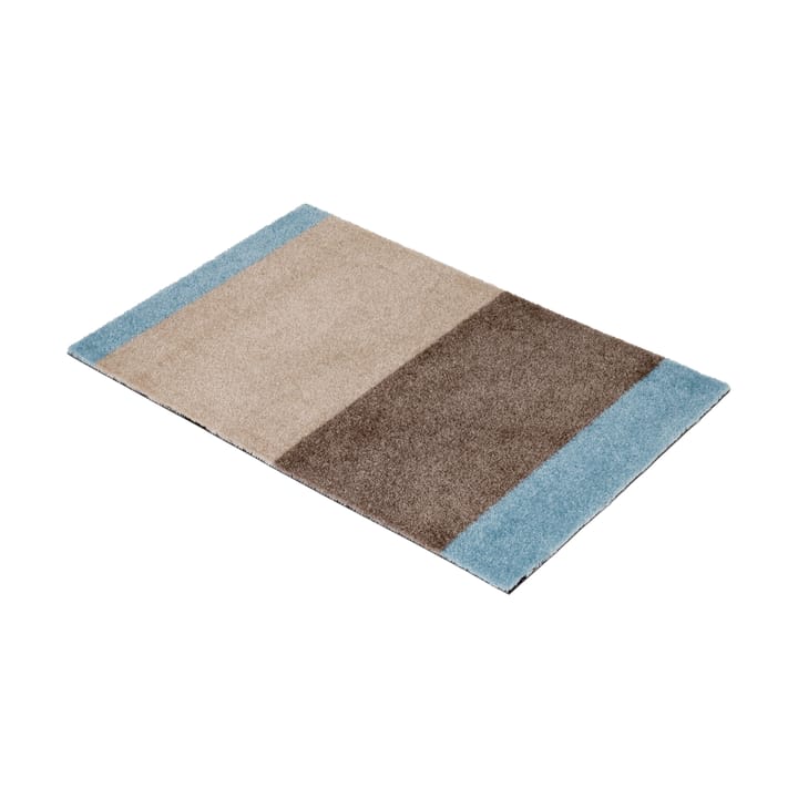 Stripes ovimatto vaakasuuntainen, Ivory-sand-blue, 40x60 cm tica copenhagen