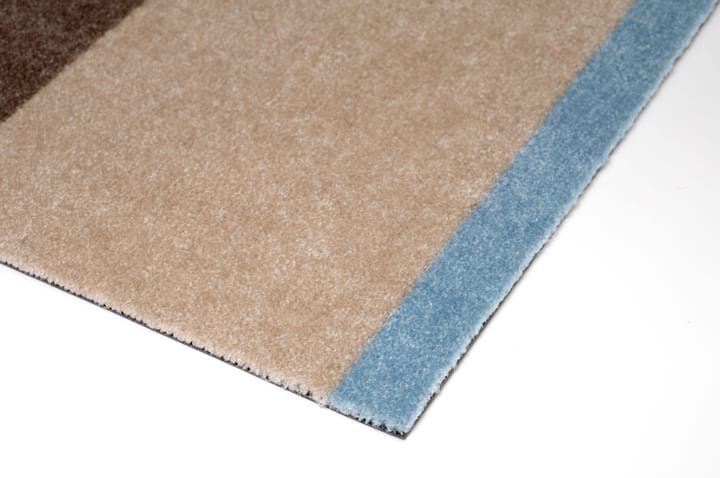 Stripes ovimatto vaakasuuntainen, Ivory-sand-blue, 60x90 cm tica copenhagen