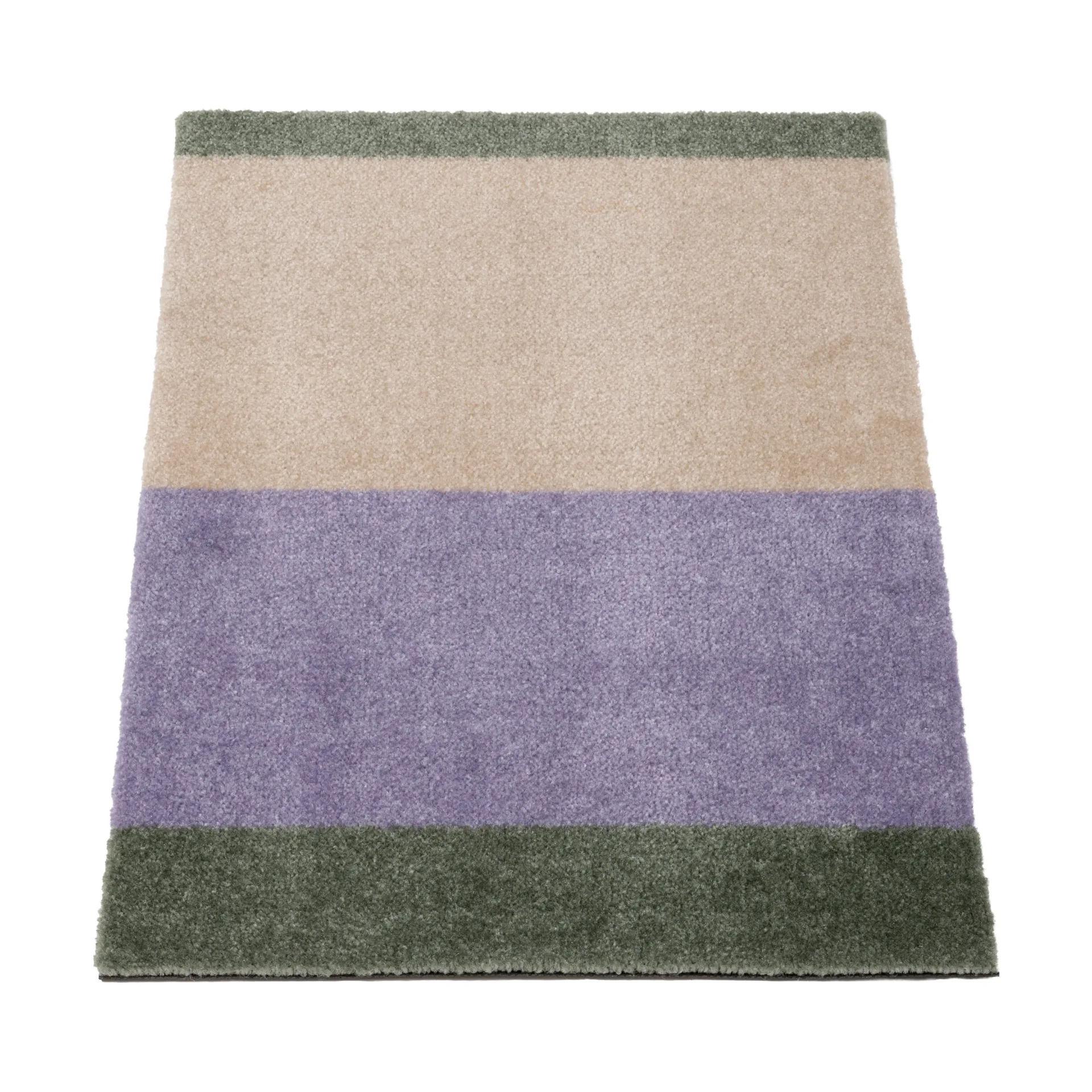Stripes ovimatto vaakasuuntainen, Lilac-ivory-green, 40x60 cm tica copenhagen
