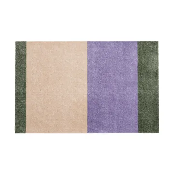 Stripes ovimatto vaakasuuntainen - Lilac-ivory-green, 60x90 cm - tica copenhagen