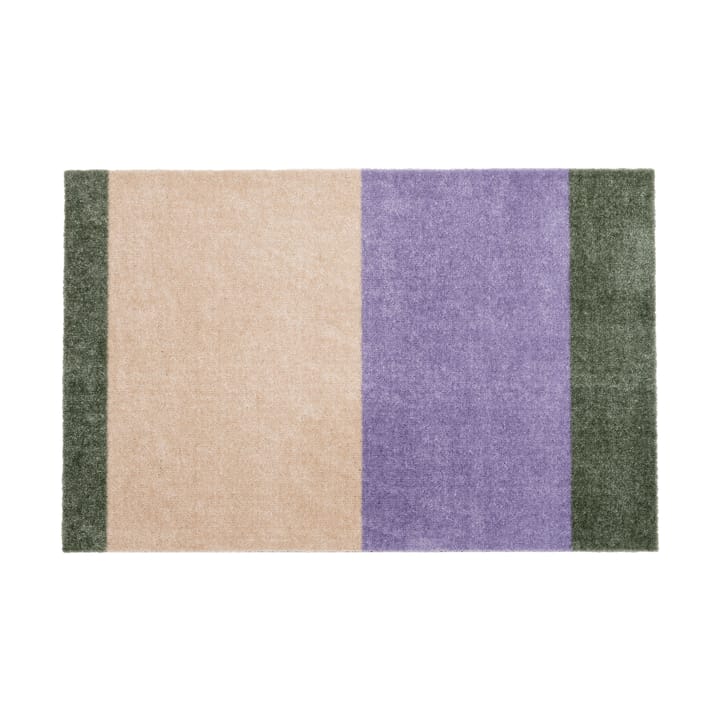 Stripes ovimatto vaakasuuntainen - Lilac-ivory-green, 60x90 cm - Tica copenhagen