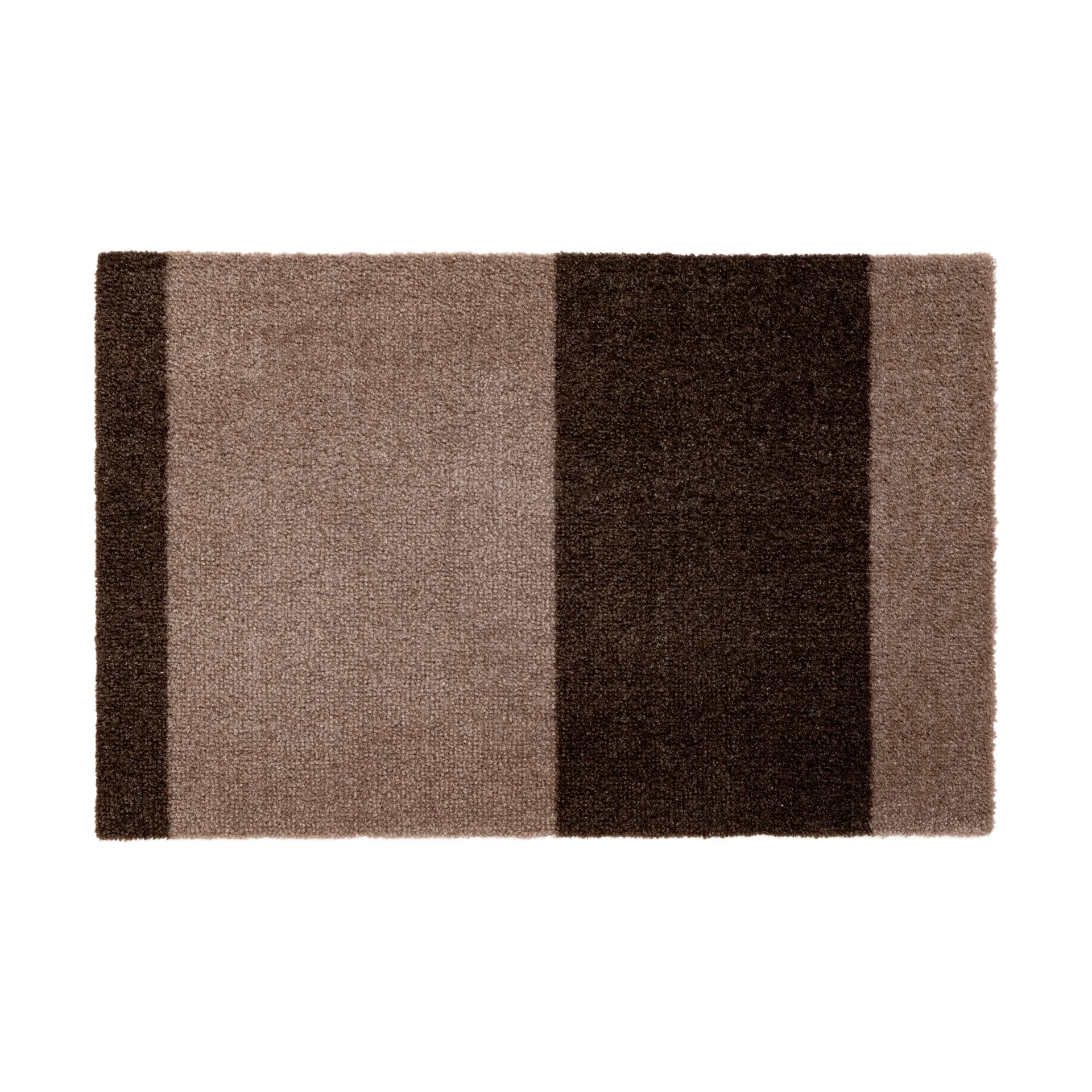 Stripes ovimatto vaakasuuntainen, Sand-brown, 40 x 60 cm tica copenhagen