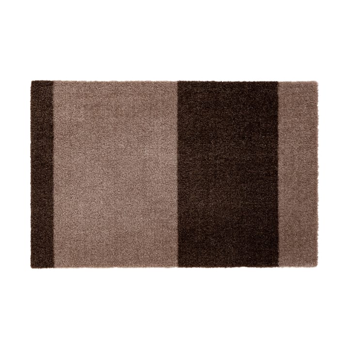 Stripes ovimatto vaakasuuntainen - Sand-brown, 40 x 60 cm - Tica copenhagen