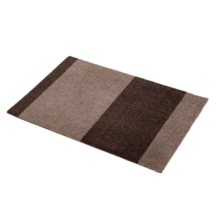 Stripes ovimatto vaakasuuntainen, Sand-brown, 40 x 60 cm tica copenhagen