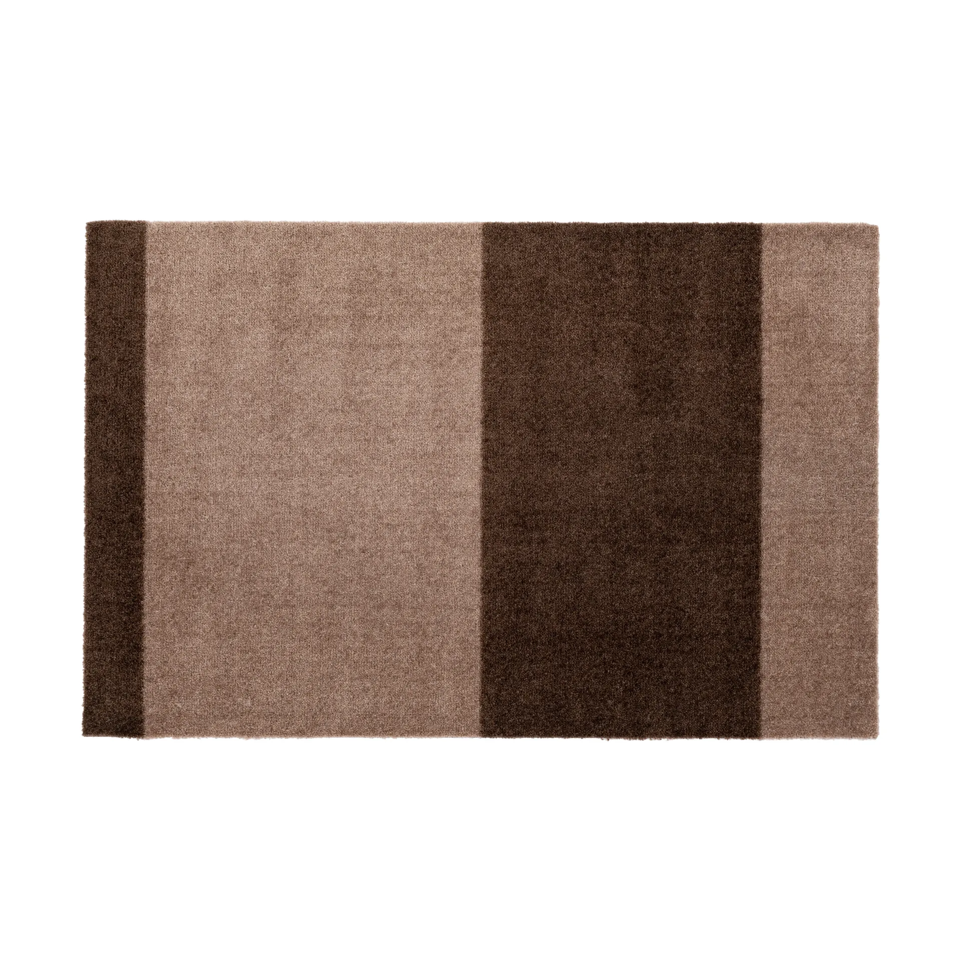 Stripes ovimatto vaakasuuntainen, Sand-brown, 60 x 90 cm tica copenhagen